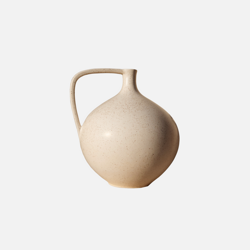 Round Ceramic Vase