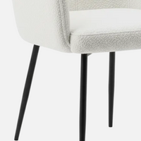 Modern Bouclé Dining Chair