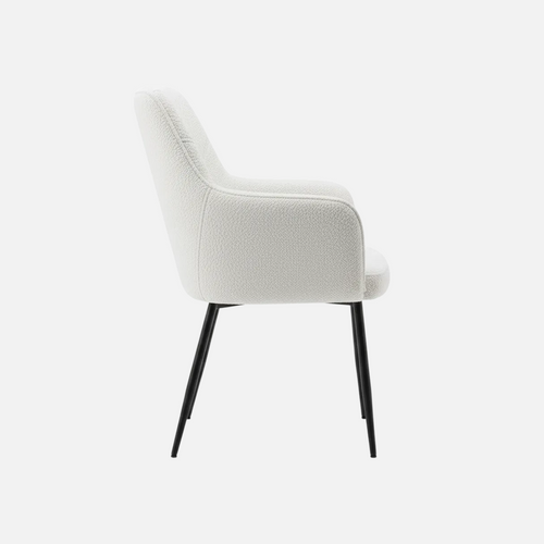 Modern Bouclé Dining Chair