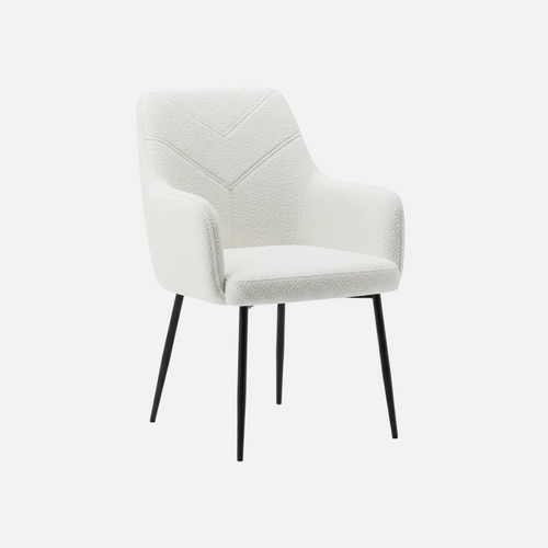 Modern Bouclé Dining Chair