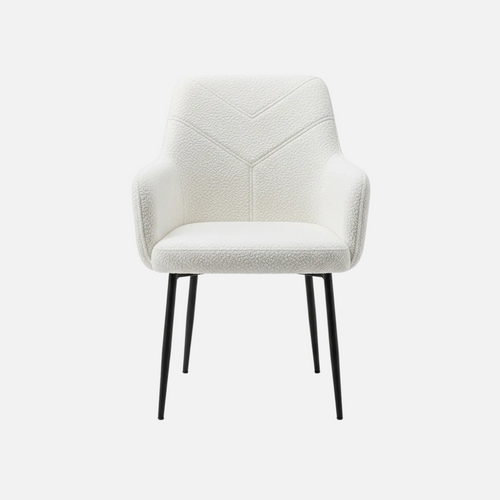 Modern Bouclé Dining Chair