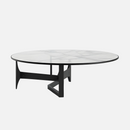 Rounded Mable Surface Table