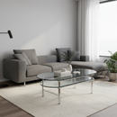 Double Layers Glass Table