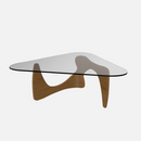 Abstract Glass Table