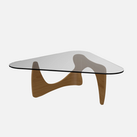 Abstract Glass Table