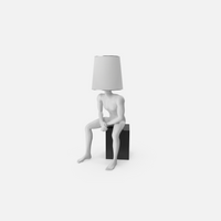 Seated Mannequin Lamp