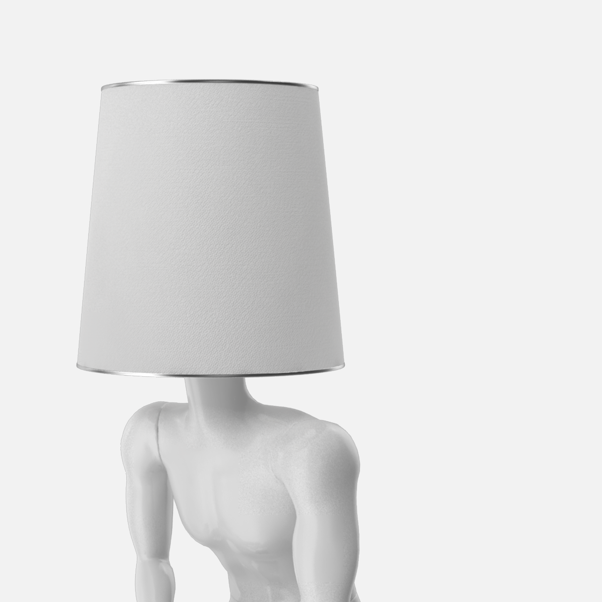 Seated Mannequin Lamp