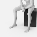 Seated Mannequin Lamp